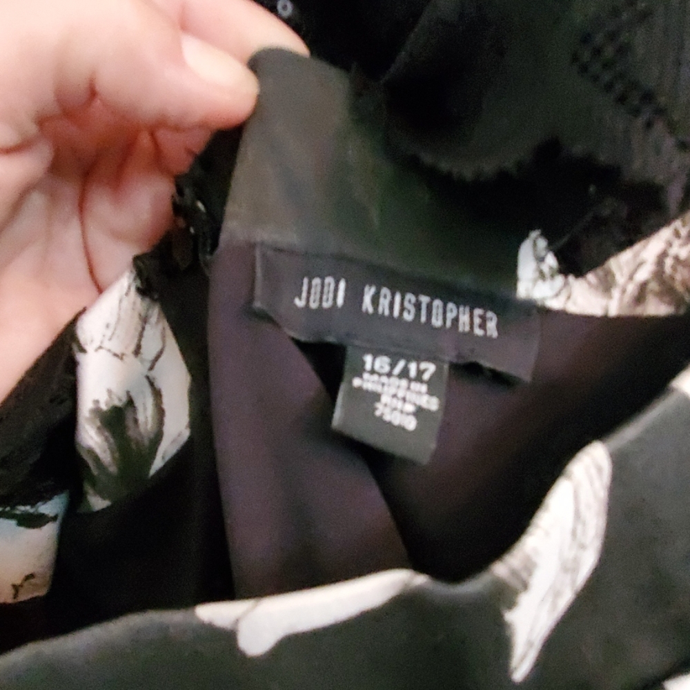 Jodi Kristopher 2piece Formal Dress EUC - Picture 4 of 6